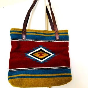Ethical Handbags Wool  Bag New With No Tags Oaxaca,Mex.